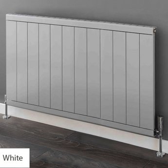 S4H Huxley Designer Horizontal Radiator 548mm H x 1200mm W - White