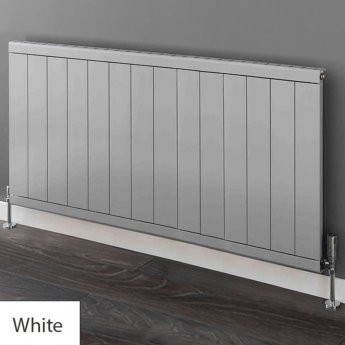 S4H Huxley Designer Horizontal Radiator 548mm H x 1400mm W - White