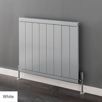 S4H Huxley Designer Horizontal Radiator 648mm H x 800mm W - White