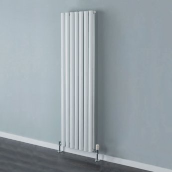 EcoRad Concept Double Vertical Designer Radiator 1820mm H x 420mm W - White