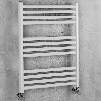 S4H Winsford Ladder Towel Rail 759mm H x 500mm W - White