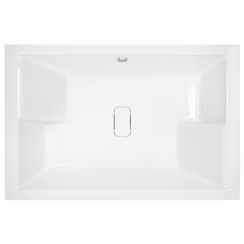 Delphi Berg Duo Rectangular Double Ended Bath 1800mm x 1200mm - 0 Tap Hole