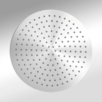 Delphi Square Ceiling Fixed Shower Head 500mm x 500mm - Silver