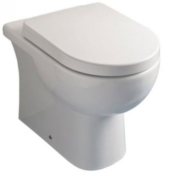 Delphi Tilly Back To Wall Toilet Pan - Soft Close Seat