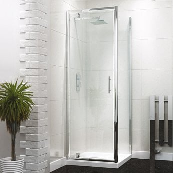 Delphi Vodas 6+ Pivot Shower Door - 6mm Glass