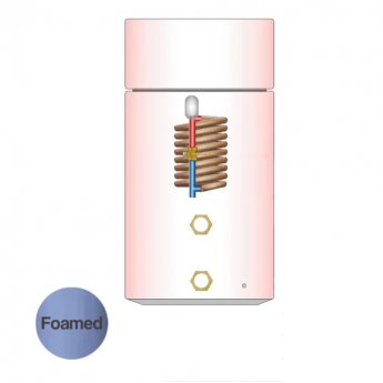 Telford Tristar Thermal Store Direct Open-Vented 1850Mm X 450Mm Copper Combination Cylinder - 200 Litre