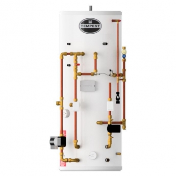 Telford Tempest Unvented Indirect Pre-Plumbed Heat Pump Water Cylinder 170 Litre c/w 50 Litre Buffer