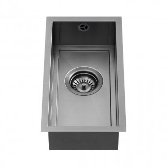 The 1810 Company Axixuno 190U 1.0 Bowl Undermount Kitchen Sink - Gun Metal
