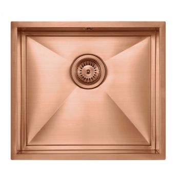 The 1810 Company Axixuno 450U 1.0 Bowl Undermount Kitchen Sink - Copper | Product Image