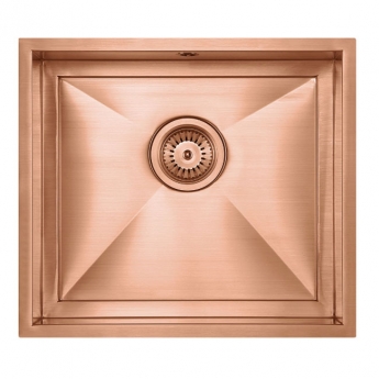 The 1810 Company Axixuno 450U 1.0 Bowl Quartz Undermount Kitchen Sink - Copper | Product Image