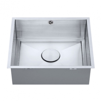 The 1810 Company Axixuno 450U 1.0 Bowl Quartz Undermount Kitchen Sink - Stainless Steel
