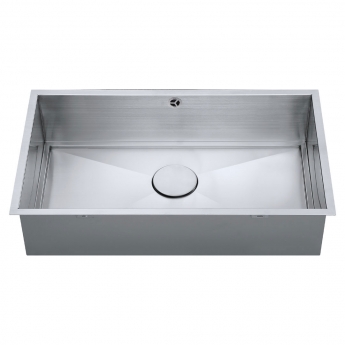 The 1810 Company Axixuno 700U 1.0 Bowl Undermount Kitchen Sink - Stainless Steel | Product Image