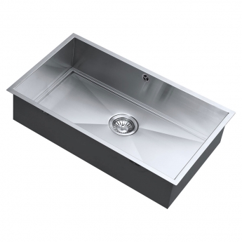 The 1810 Company Axixuno 700U 1.0 Bowl Undermount Kitchen Sink - Stainless Steel | Product Image