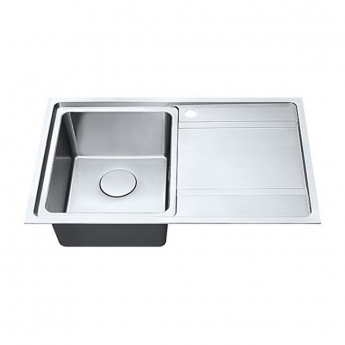 The 1810 Company Bordouno 800i 1 Bowl Kitchen Sink - Left Handed