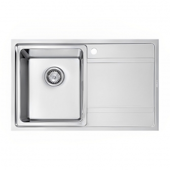 The 1810 Company Bordouno 800i 1 Bowl Kitchen Sink - Left Handed