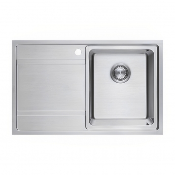 The 1810 Company Bordouno 800i 1 Bowl Kitchen Sink - Right Handed