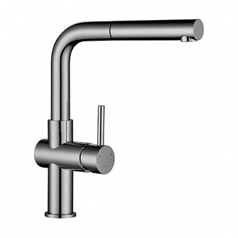 The 1810 Company Davanti Kitchen Sink Mixer Tap with Pull-Out Spray - Chrome | Product Image