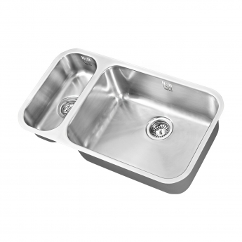 The 1810 Company Etroduo 191/535U 1.5 Bowl Kitchen Sink - Right Handed