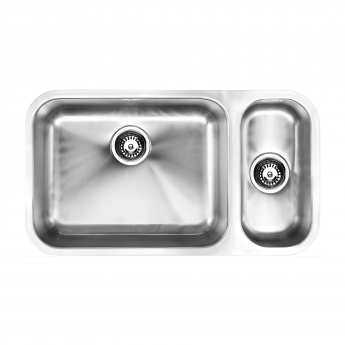 The 1810 Company Etroduo 535/191U 1.5 Bowl Undermount Kitchen Sink - Left Handed