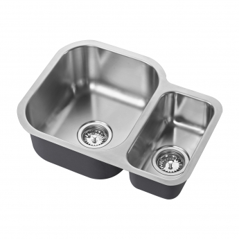 The 1810 Company Etroduo 589/450U 1.5 Bowl Kitchen Sink - Left Handed