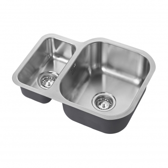The 1810 Company Etroduo 589/450U 1.5 Bowl Kitchen Sink - Right Handed