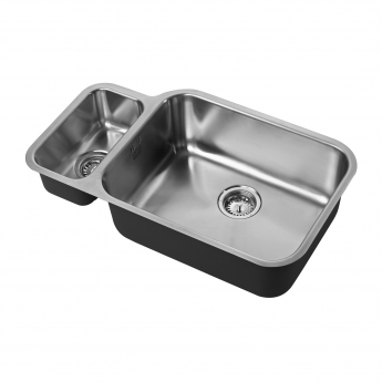 The 1810 Company Etroduo 781/450U 1.5 Bowl Undermount Kitchen Sink - Right Handed | Product Image