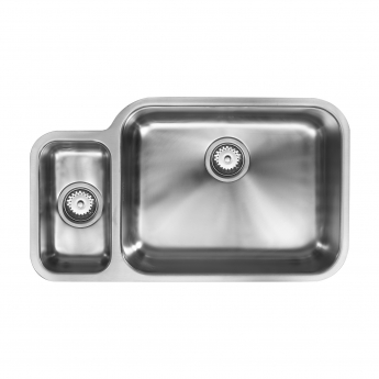 The 1810 Company Etroduo 781/450U 1.5 Bowl Kitchen Sink - Right Handed