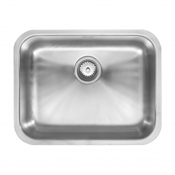 The 1810 Company Etrouno 550U 1.0 Bowl Undermount Kitchen Sink - Stainless Steel