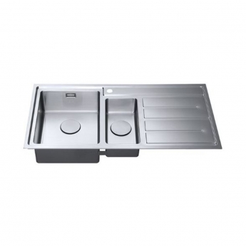 The 1810 Company Forzaduo 150i 1.5 Bowl Kitchen Sink - Left Handed