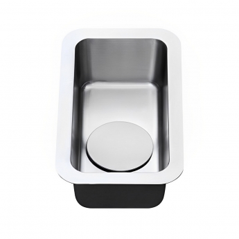 The 1810 Company Luxsoplusuno25 160U 1.0 Bowl Undermount Kitchen Sink - Stainless Steel