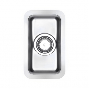 The 1810 Company Luxsoplusuno25 160U 1.0 Bowl Undermount Kitchen Sink - Stainless Steel