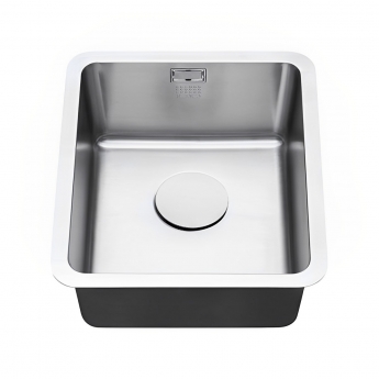 The 1810 Company Luxsoplusuno25 340U 1.0 Bowl Undermount Kitchen Sink - Stainless Steel