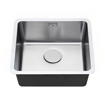 The 1810 Company Luxsoplusuno25 450U 1.0 Bowl Undermount Kitchen Sink - Stainless Steel