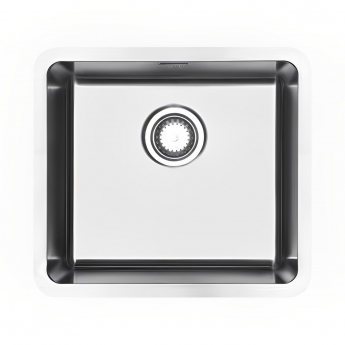 The 1810 Company Luxsoplusuno25 500U 1.0 Bowl Undermount Kitchen Sink - Stainless Steel