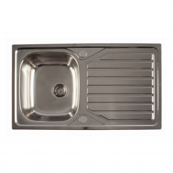 The 1810 Company Veloreuno 860i 1.0 Bowl Kitchen Sink - Stainless Steel