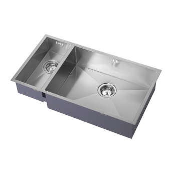 The 1810 Company Zenduo 180/550U 1.5 Bowl Undermount Kitchen Sink - Right Handed