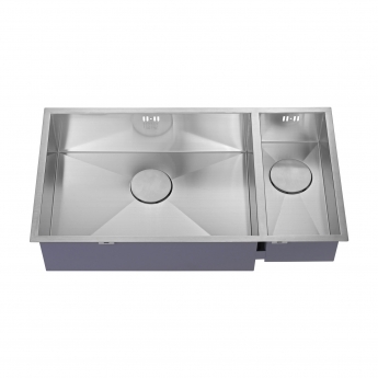 The 1810 Company Zenduo 550/180U 1.5 Bowl Undermount Kitchen Sink - Left Handed