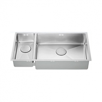 The 1810 Company Zenduo15 200/550U 1.5 Bowl Undermount Kitchen Sink - Right Handed | Product Image