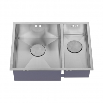 The 1810 Company Zenduo15 340/180U 1.5 Bowl Undermount Kitchen Sink - Left Handed | Product Image