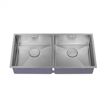 The 1810 Company Zenduo15 400/400U 2.0 Bowl Undermount Kitchen Sink - Stainless Steel