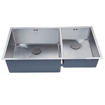 The 1810 Company Zenduo15 550/340 XXL DEEP 2.0 Bowl Undermount Kitchen Sink - Left Handed