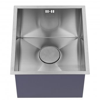 The 1810 Company Zenuno 340U DEEP 1.0 Bowl Undermount Kitchen Sink - Stainless Steel