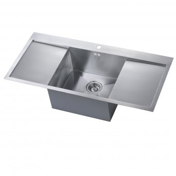 The 1810 Company Zenuno 45 I-F DEEP 1.0 Bowl Kitchen Sink - Stainless Steel