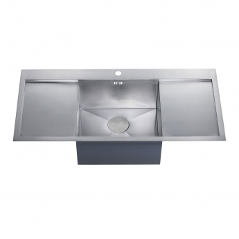The 1810 Company Zenuno 45 I-F DEEP 1.0 Bowl Kitchen Sink - Stainless Steel
