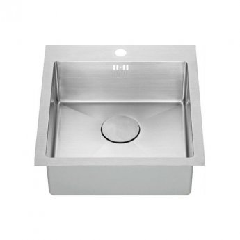 The 1810 Company Zenuno15 400 I-F 1.0 Bowl Kitchen Sink - Stainless Steel