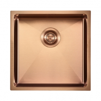 The 1810 Company Zenuno15 400U 1.0 Bowl Undermount Kitchen Sink - Copper