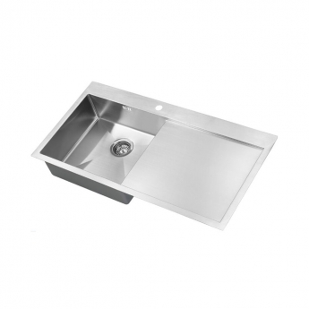 The 1810 Company Zenuno15 5 I-F 1.0 Bowl Kitchen Sink - Left Handed