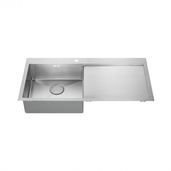 The 1810 Company Zenuno15 5 I-F 1.0 Bowl Kitchen Sink - Left Handed