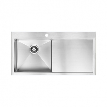 The 1810 Company Zenuno15 5 I-F 1.0 Bowl Kitchen Sink - Left Handed