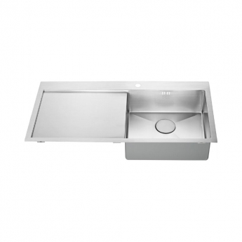 The 1810 Company Zenuno15 5 I-F 1.0 Bowl Kitchen Sink - Right Handed
